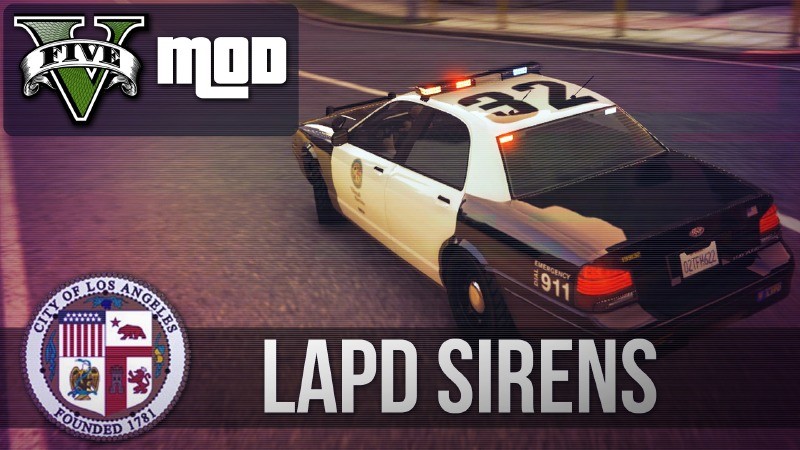 Real LAPD Sirens
